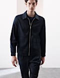 Italian Linen Miracle™ Bomber Jacket