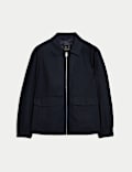 Italian Linen Miracle™ Bomber Jacket