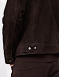 Suede Trucker Jacket