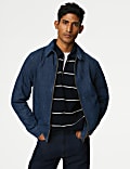 Denim Harrington Jacket