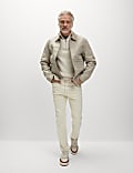 Cotton Rich Canvas Harrington Jacket