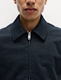 Chaqueta Harrington de algodón