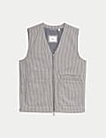 Padded Cotton Rich Canvas Gilet
