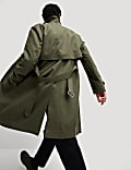 Cotton Lyocell Blend Trench