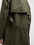 Cotton Lyocell Blend Trench
