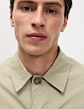 Shirt Collar Crinkle Mac