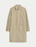 Shirt Collar Crinkle Mac
