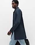 Imperm&eacute;able en coton m&eacute;lang&eacute; &agrave; motif voiture