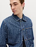 Denim 3 Pocket Chore Jacket