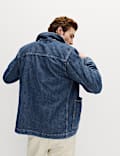 Denim 3 Pocket Chore Jacket