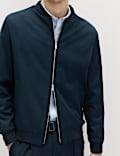 Zip-Up Bomber Jacket