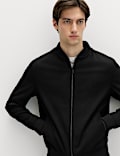 Zip-Up Bomber Jacket