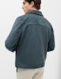 Faux Suede Overshirt