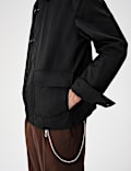 Cotton Utility Fireman Jacket