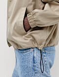 Cotton Blend Coach Jacket