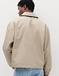 Cotton Blend Coach Jacket