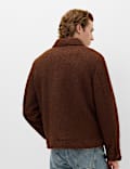 Boucl&eacute; Zip Through Jacket
