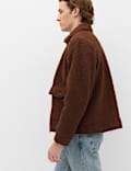 Boucl&eacute; Zip Through Jacket