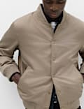 Satin Bomber Jacket