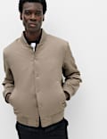 Satin Bomber Jacket