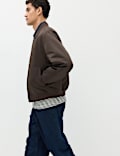 Satin Bomber Jacket
