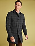 Shirt Collar Button Through Mac