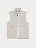 Pocketed Ripstop Fleece Gilet