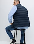 Feather and Down Padded Lightweight Gilet