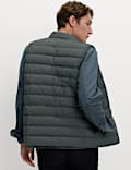 Feather and Down Padded Lightweight Gilet