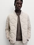 Quilted Onion Bomber Jacket