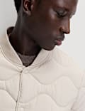 Quilted Onion Bomber Jacket