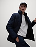 Gesteppte Jacke mit doppeltem Kragen und Thermowarmth™