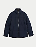 Gesteppte Jacke mit doppeltem Kragen und Thermowarmth™