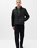Feather and Down Packaway Puffer Jacket