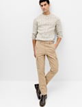 Straight Fit Cargo Trousers