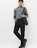 Pantalon cargo coupe droite