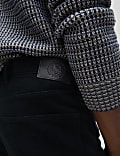 Regular Fit Italian Moleskin 5 Pocket Trousers