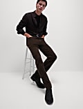 Regular Fit Italian Moleskin 5 Pocket Trousers