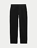 Regular Fit Italian Moleskin 5 Pocket Trousers