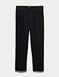 Regular Fit Italian Moleskin Trousers