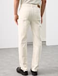 Jeans straight italianos de tacto suave