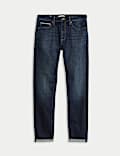 Slim Fit Japanese Selvedge Stretch Jeans