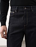 Tapered Fit Japanese Selvedge Stretch Jeans