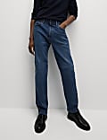 Straight Fit Stretch Jeans