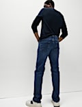 2er-Pack gerade geschnittene Stretch-Jeans