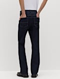 Bootcut jeans met stretch
