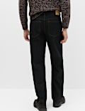 Authentic Loose Fit Rigid Denim Jeans
