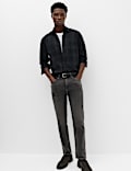 Authentic Tapered Fit Stretch Jeans