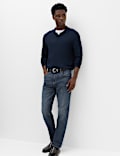 Jean 5 poches coupe droite