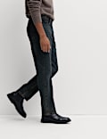 Straight Fit Rigid Denim Jeans